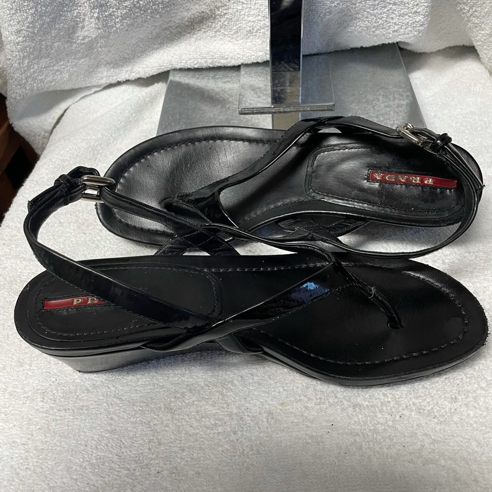 Prada Wedge Sandals - Picture 3 of 11